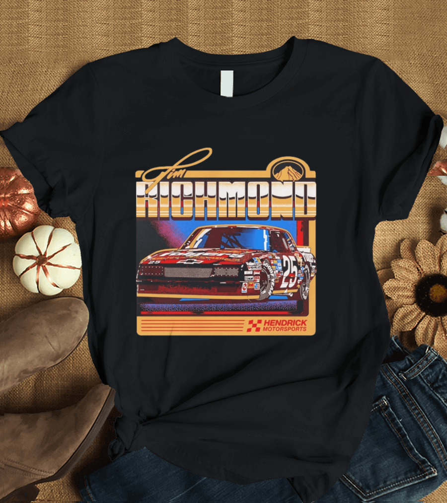 Tim Richmond 25 Chevrolet Hendrick Motorsports Racing NASCAR Folgers T-Shirt