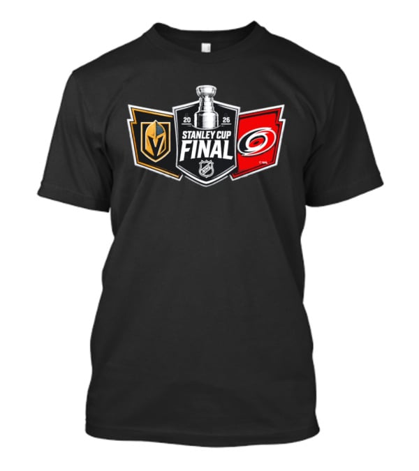 Stanley Cup Final 2026 Vegas Golden Knights Vs Carolina Hurricanes NHL T-Shirt
