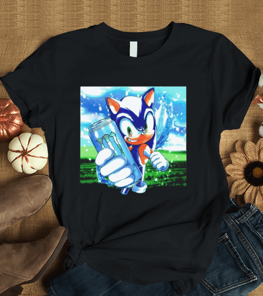 Mamono World Hedgehog Monster Energy T-Shirt
