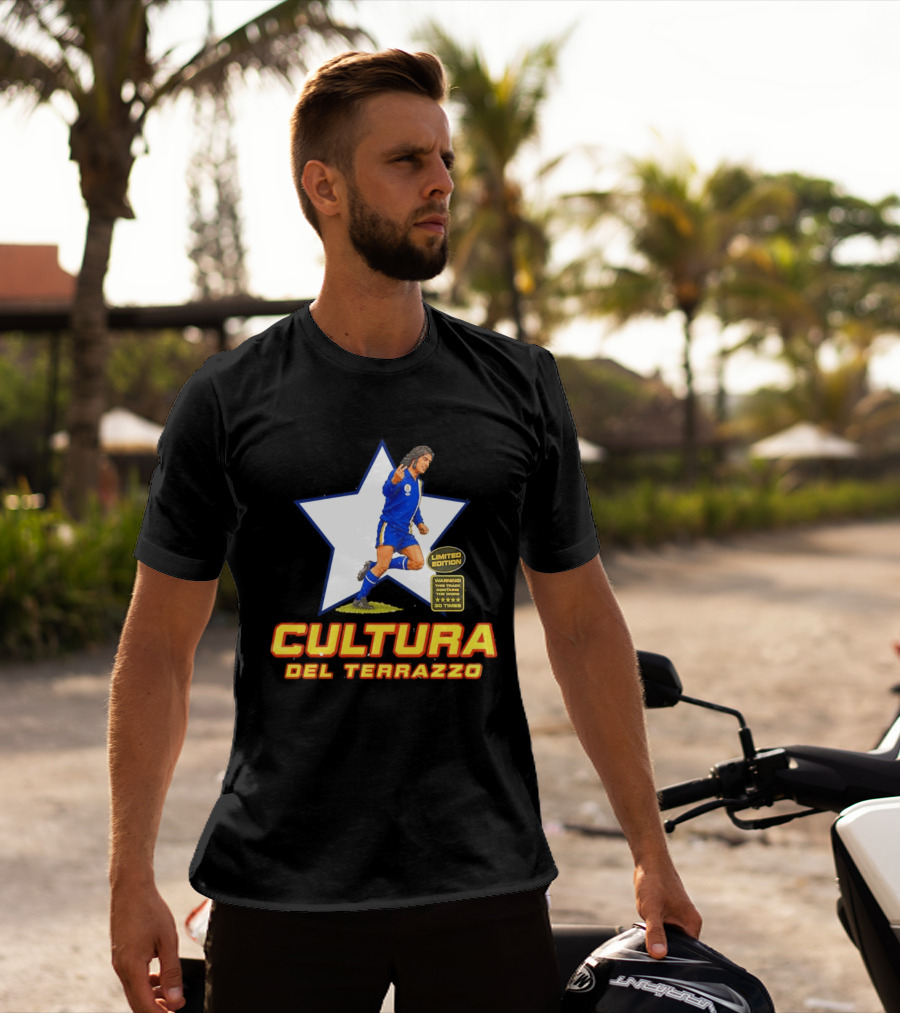 George Best Cultura Del Terrazzo Real Oviedo Iconic Football Star T-Shirt