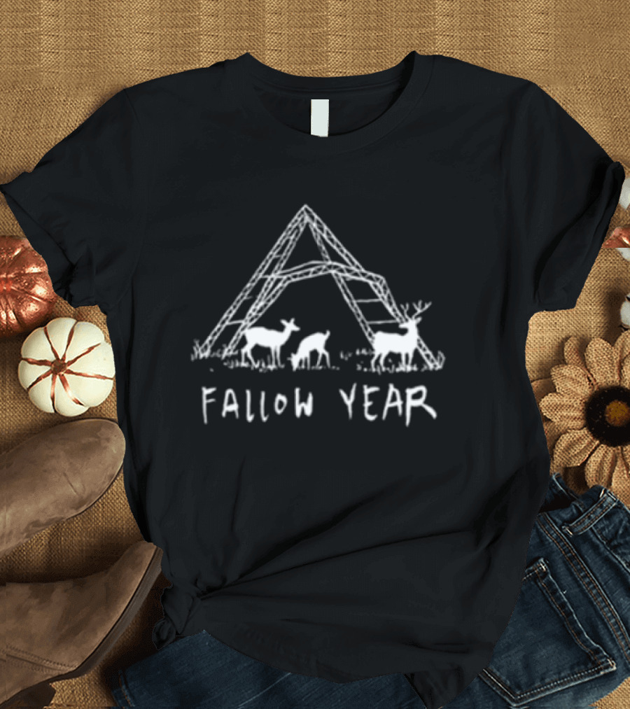 Glastonbury Festival Fallow Year 2026 Pyramid Stage Deer T-Shirt