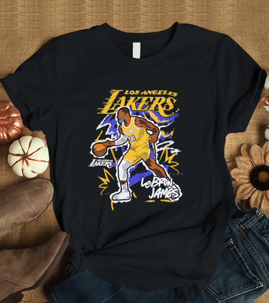 LeBron James Los Angeles Lakers Basketball T-Shirt