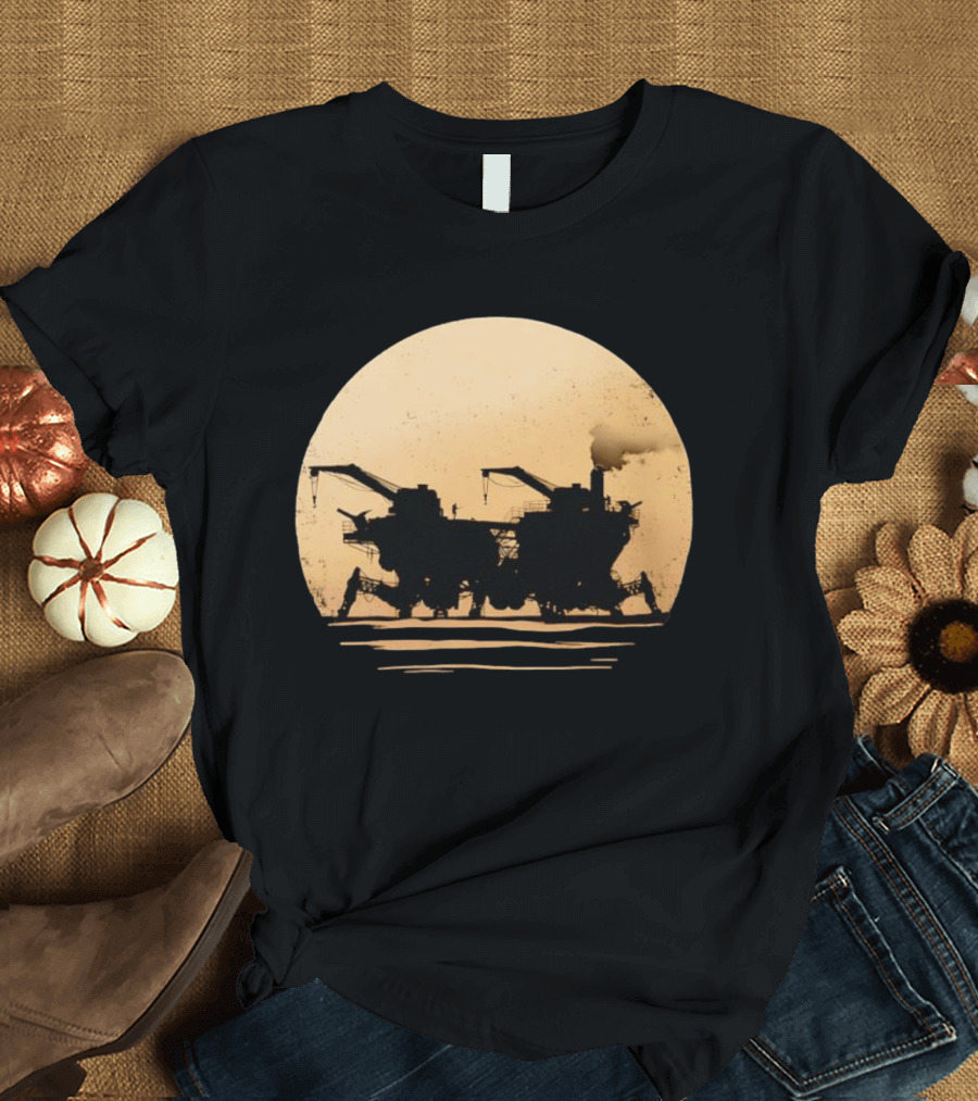 Mortal Engines Walking City Travel Machine Industrial Scene T-Shirt