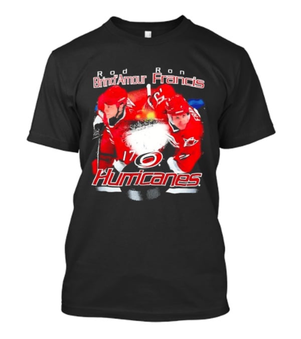 Rod Brind'Amour Ron Francis 17 Carolina Hurricanes 1990s T-Shirt