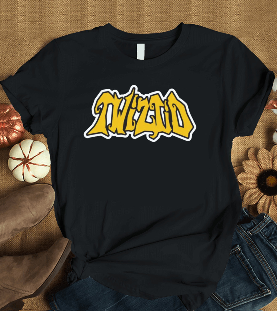 Twiztid Yellow Bold Lettering Monogram T-Shirt