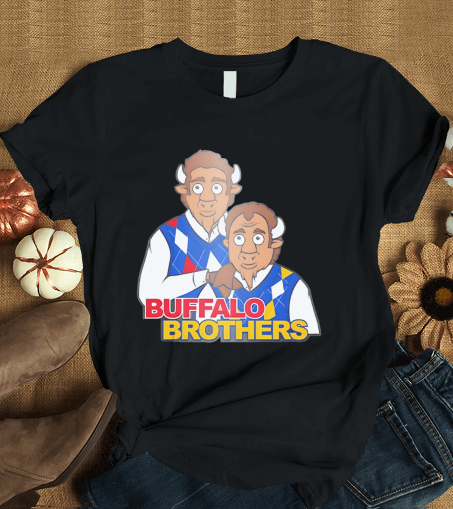 Buffalo Brothers Buffalo Bills Football 2026 Cartoon T-Shirt