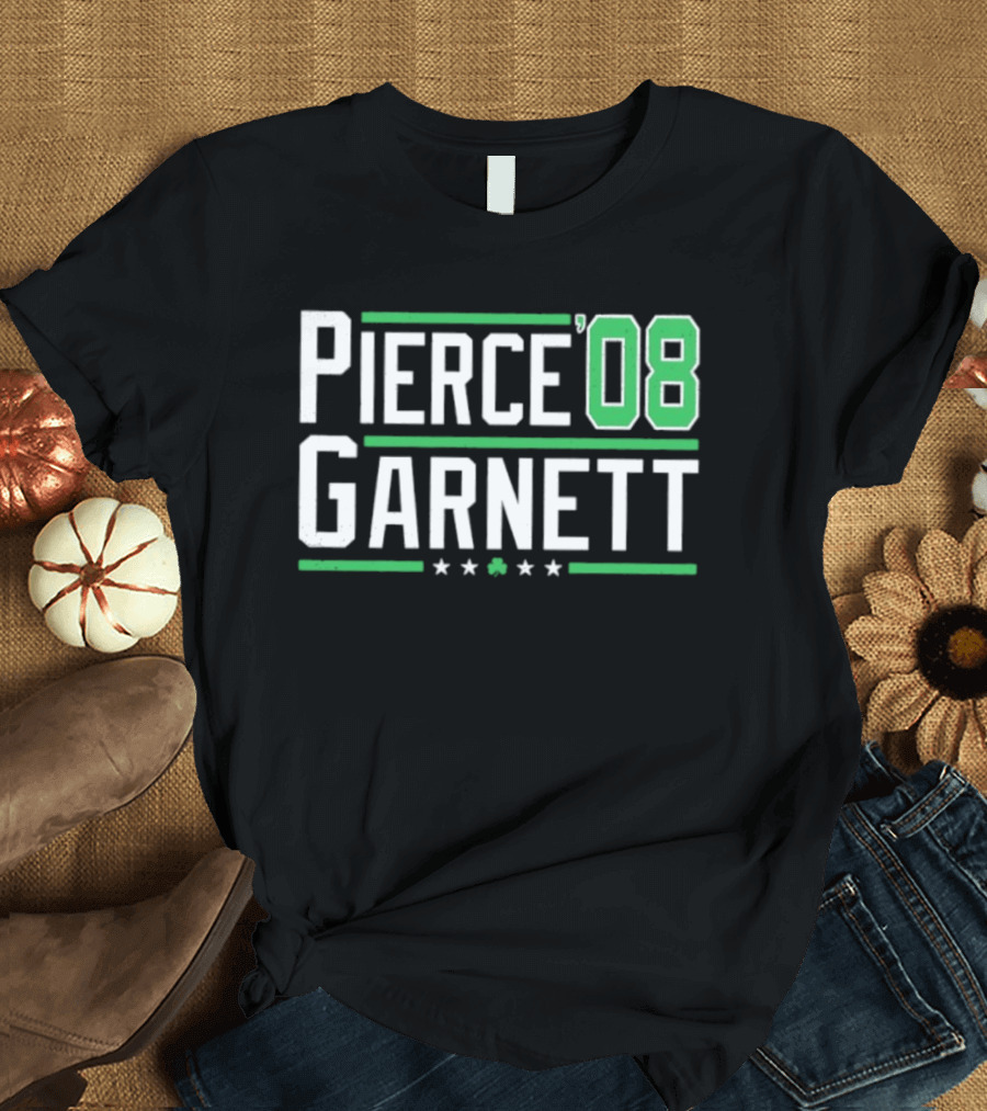 Pierce Garnett '08 Boston Celtics Basketball Stars T-Shirt