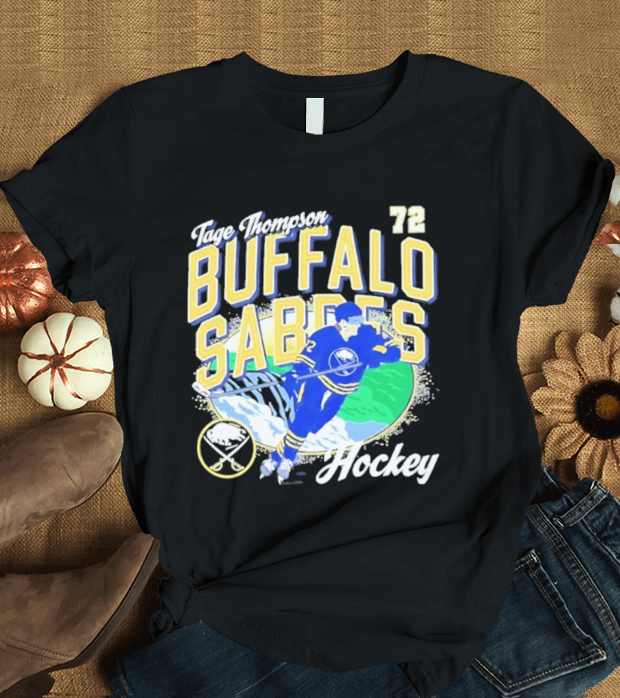 Tage Thompson 72 Buffalo Sabres Hockey NHL Team Player T-Shirt