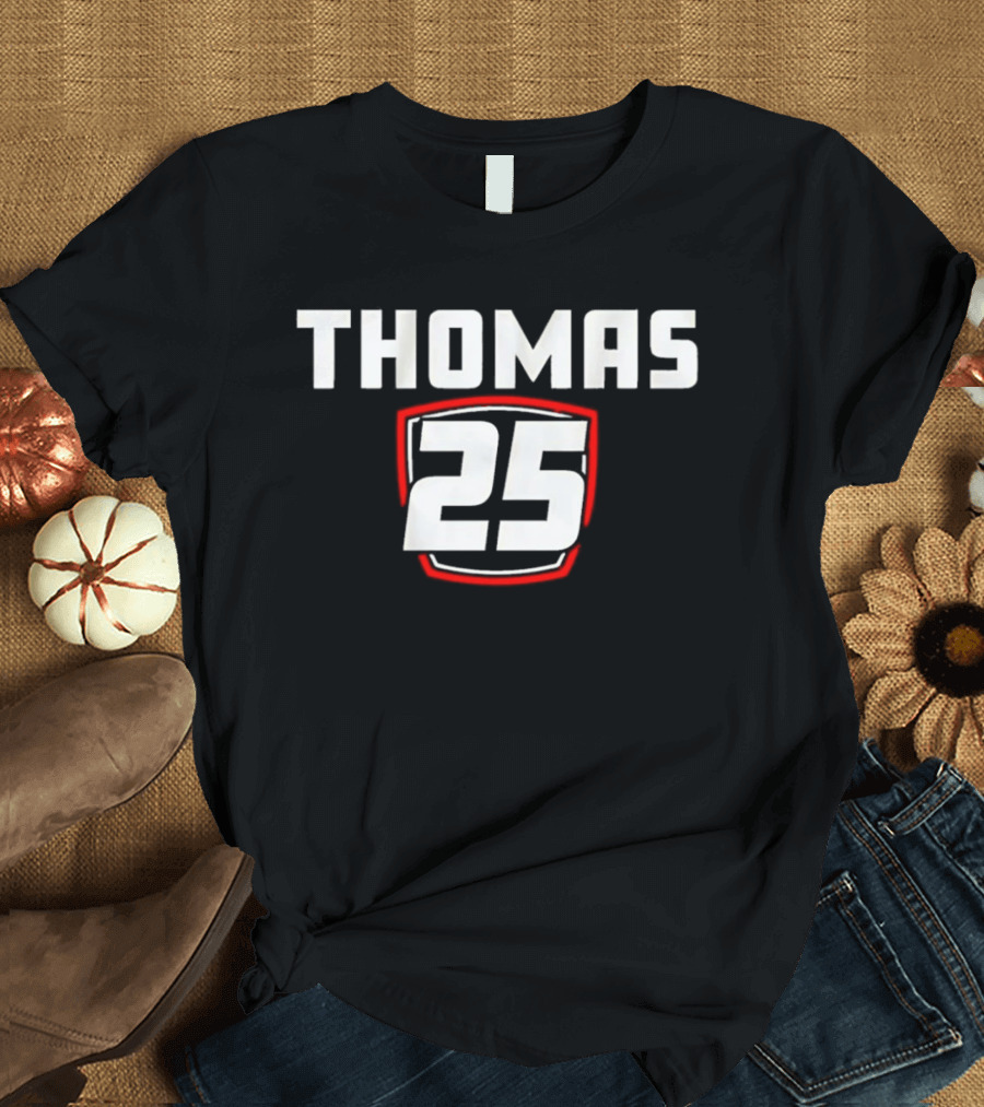Thomas 25 Sports Team Orange T-Shirt