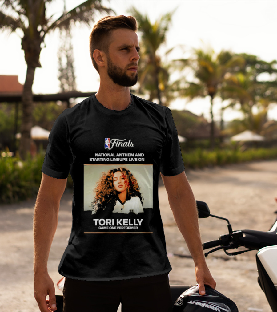 NBA Finals Tori Kelly Game One Performer National Anthem And Starting Lineups Live T-Shirt
