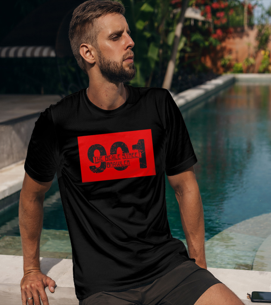 901 Beale Street Brawler Memphis Pride T-Shirt