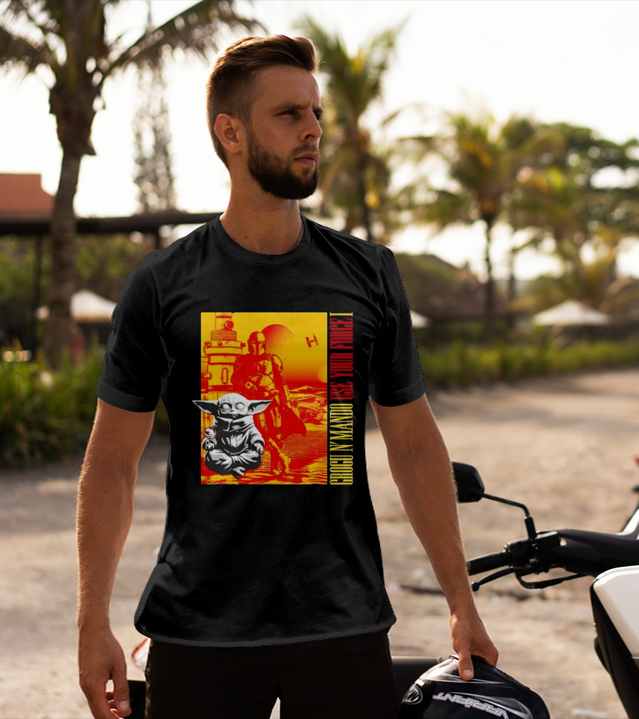 Grogu N' Mando Use Your Force I Star Wars Adventure T-Shirt