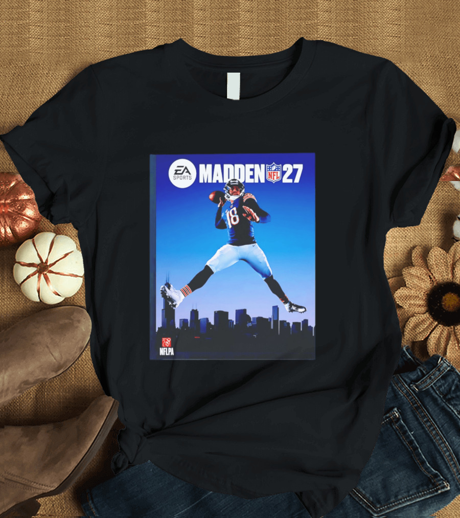 EA Sports Madden 27 NFL Chicago Bears Skyline NFLPA T-Shirt