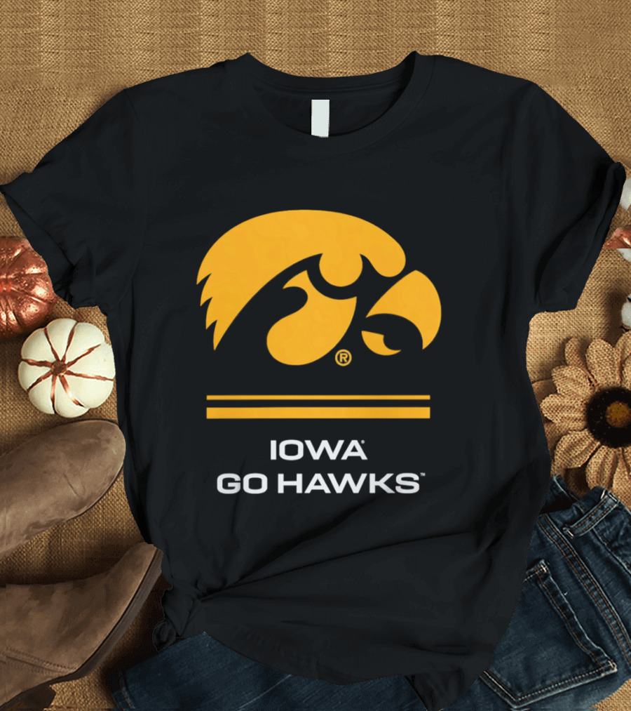 Iowa Hawkeyes Go Hawks T-Shirt