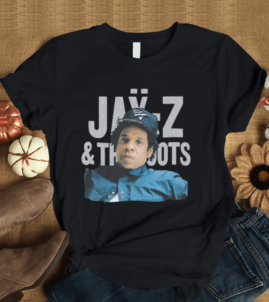 Jay Z & The Roots Collaboration Music Legends T-Shirt