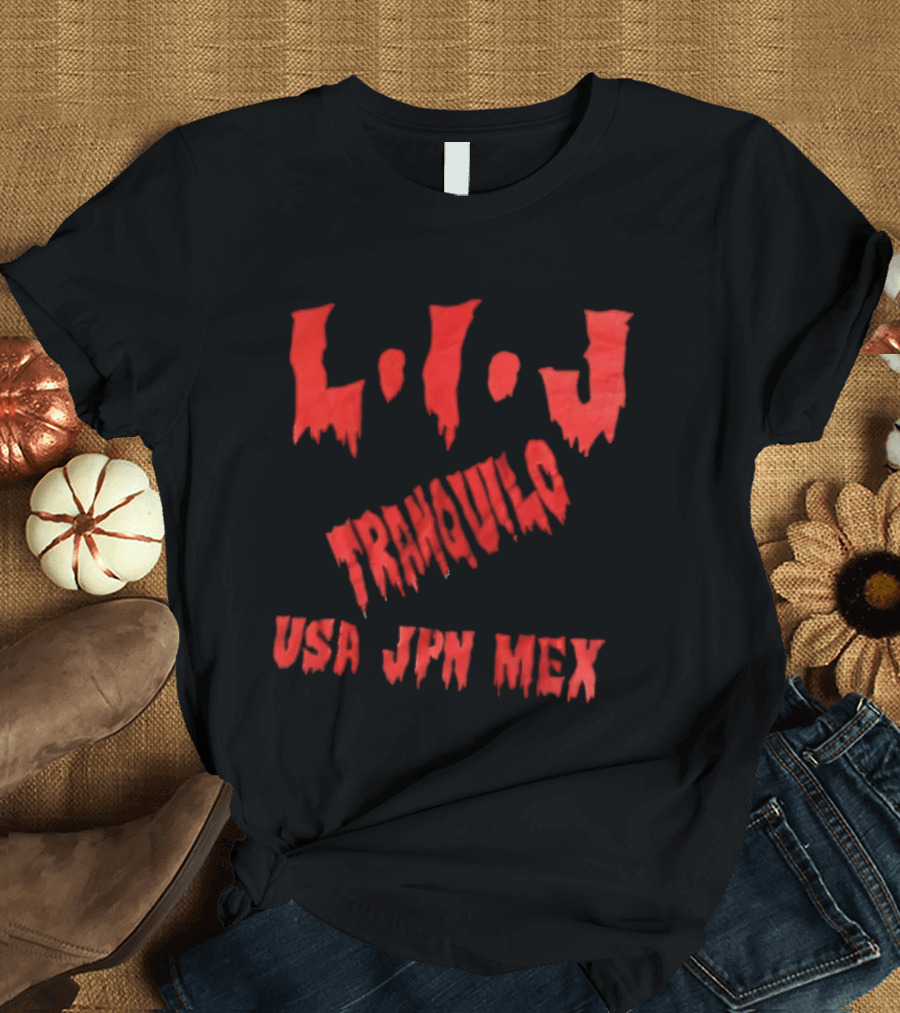 LIJ Tranquilo USA JPN MEX Red T-Shirt