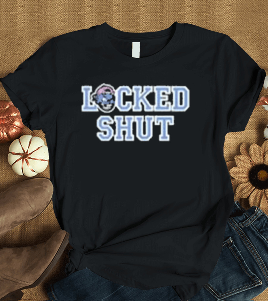 Locked Shut Steel Spine Won't Crack T-Shirt