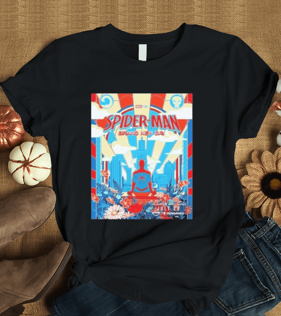 Spider Man Brand New Day Exclusively In Movie Theatres July 29 2026 T-Shirt