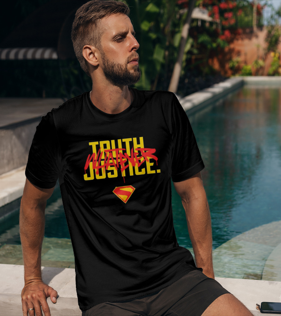 Truth Whatever Justice Superman Pop Culture T-Shirt