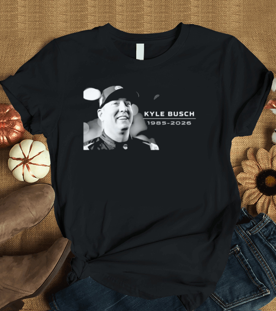 Kyle Busch 1985 2026 Memorial Two Weeks Since Passing T-Shirt