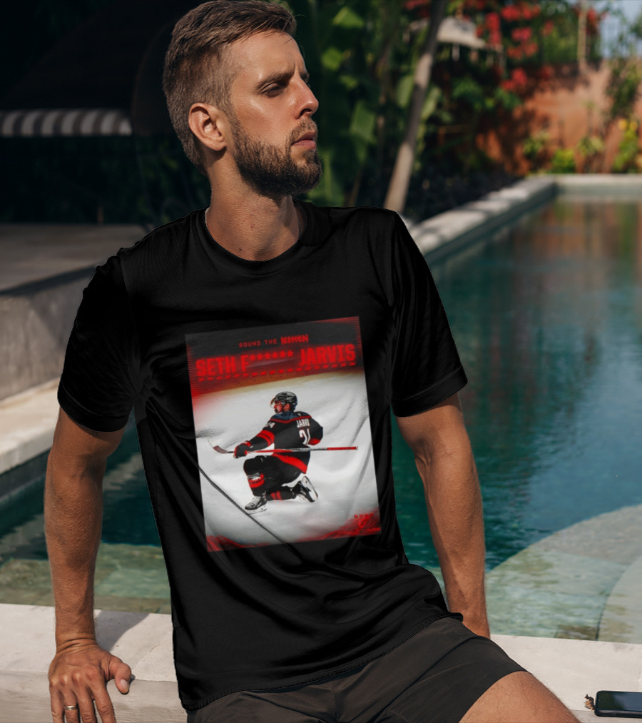 Sound The Siren Seth Jarvis Carolina Hurricanes T-Shirt
