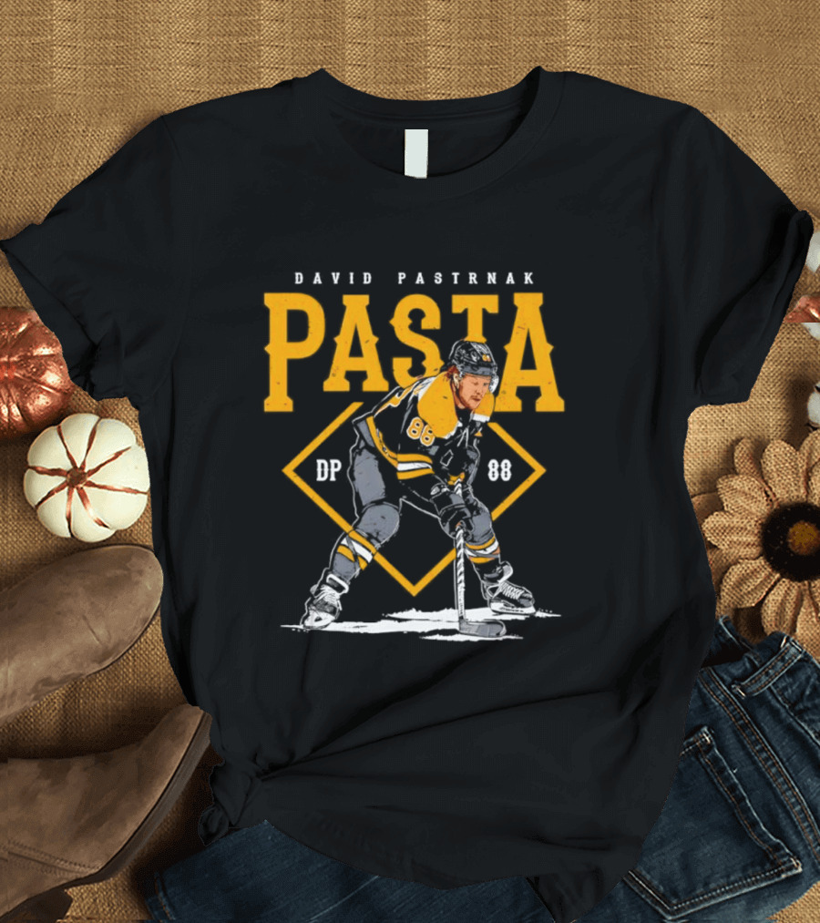 David Pastrnak Pasta BP 88 Boston Bruins NHL Player T-Shirt