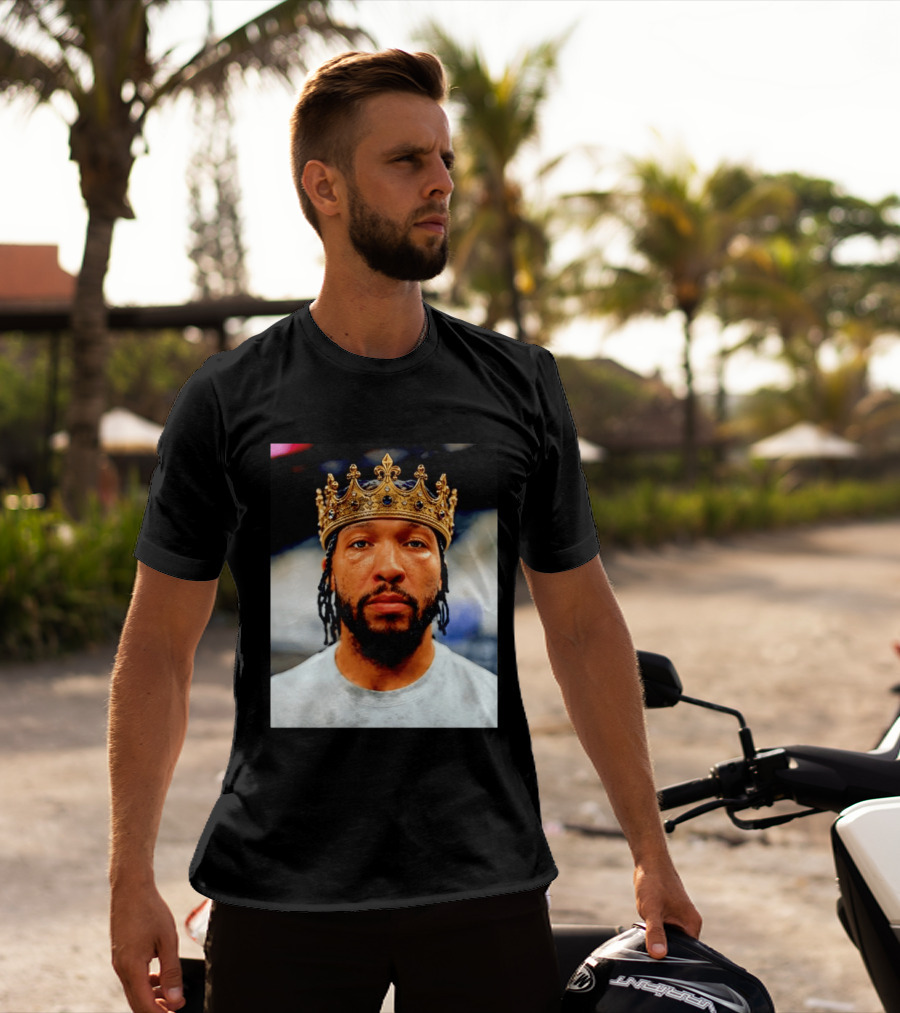 Jalen Brunson King New York Knicks Crown T-Shirt