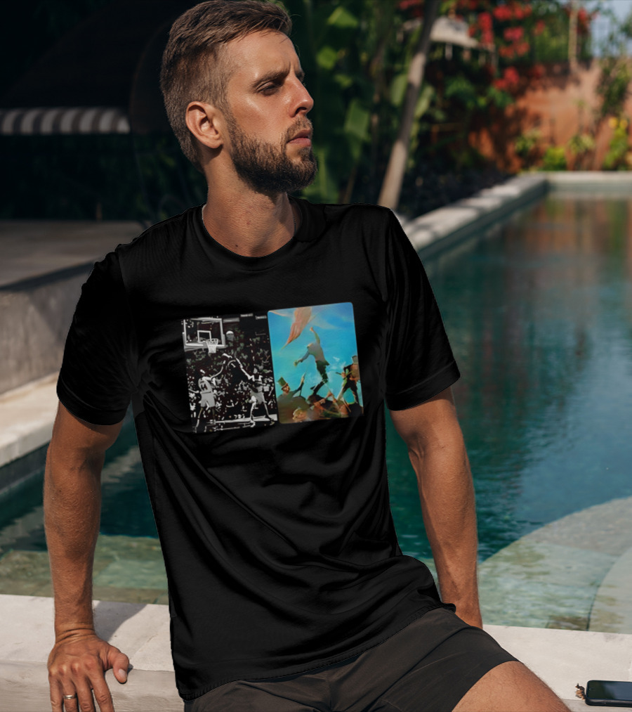 San Antonio Spurs Victor Wembanyama Dunk Alamo Basketball Celebration T-Shirt