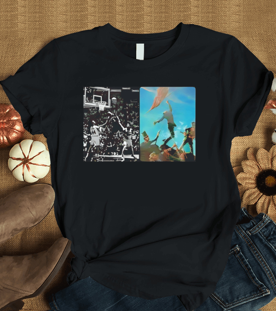 San Antonio Spurs Victor Wembanyama Dunk Alamo Basketball Celebration T-Shirt