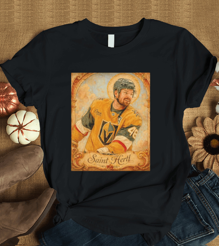 Tomas Hertl Vegas Golden Knights Saint Hertl NHL Circa Sports T-Shirt