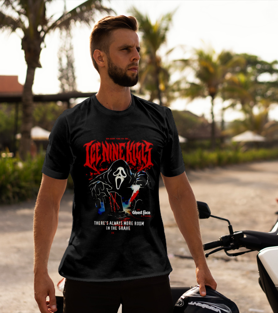 Ice Nine Kills Ghost Face There's Always More Room In The Grave T-Shirt