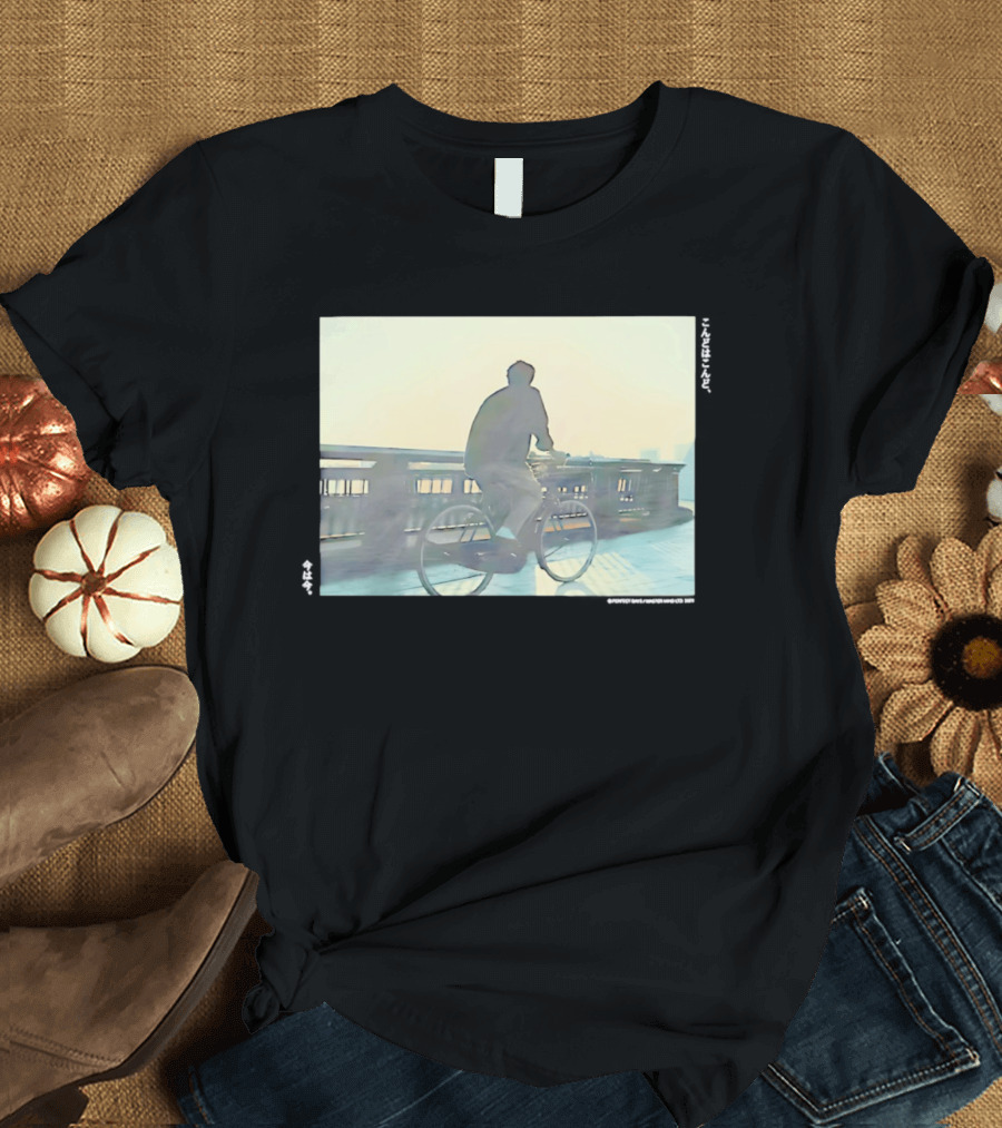 Suzuka Chinzei Perfect Days Movie Bicycle Scene T-Shirt