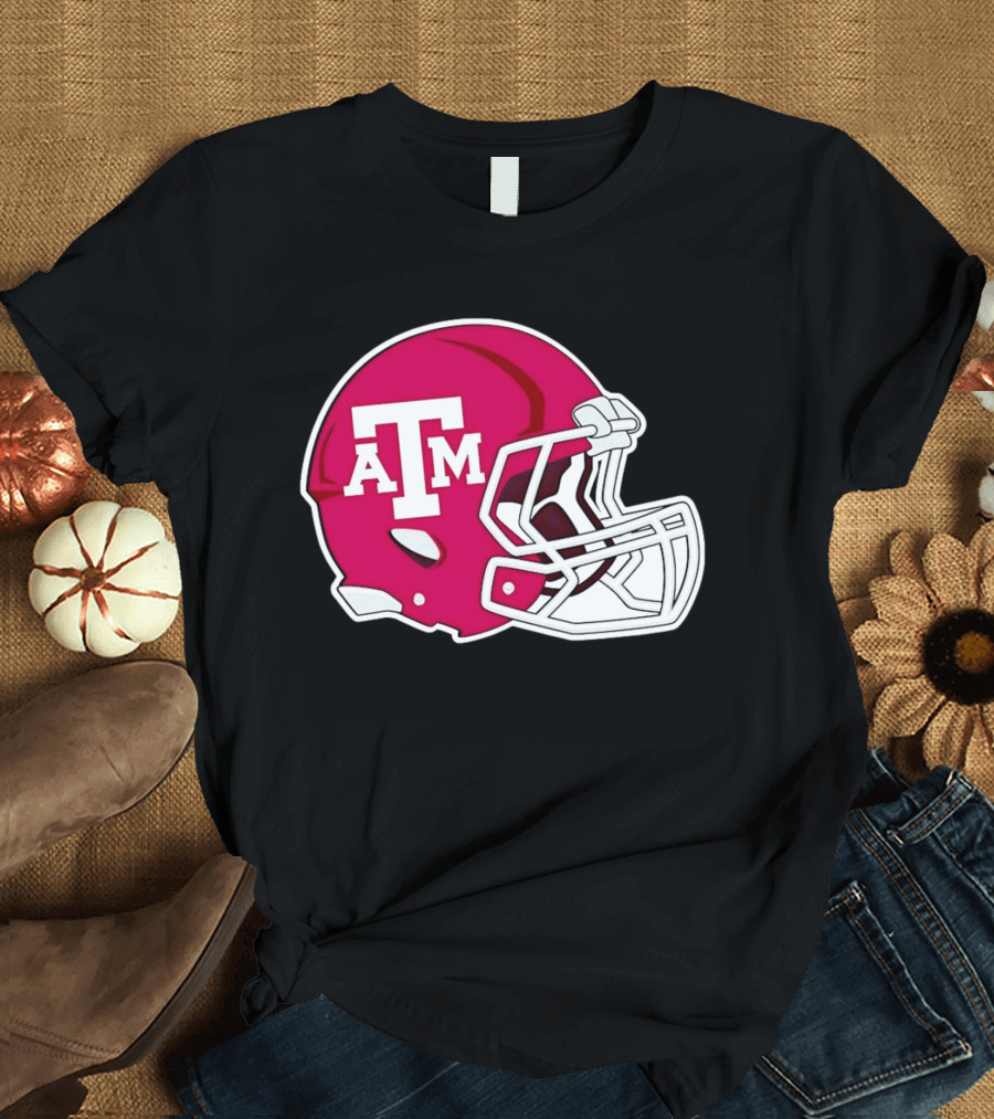Texas A&M Aggies Football Helmet Fan Gear T-Shirt