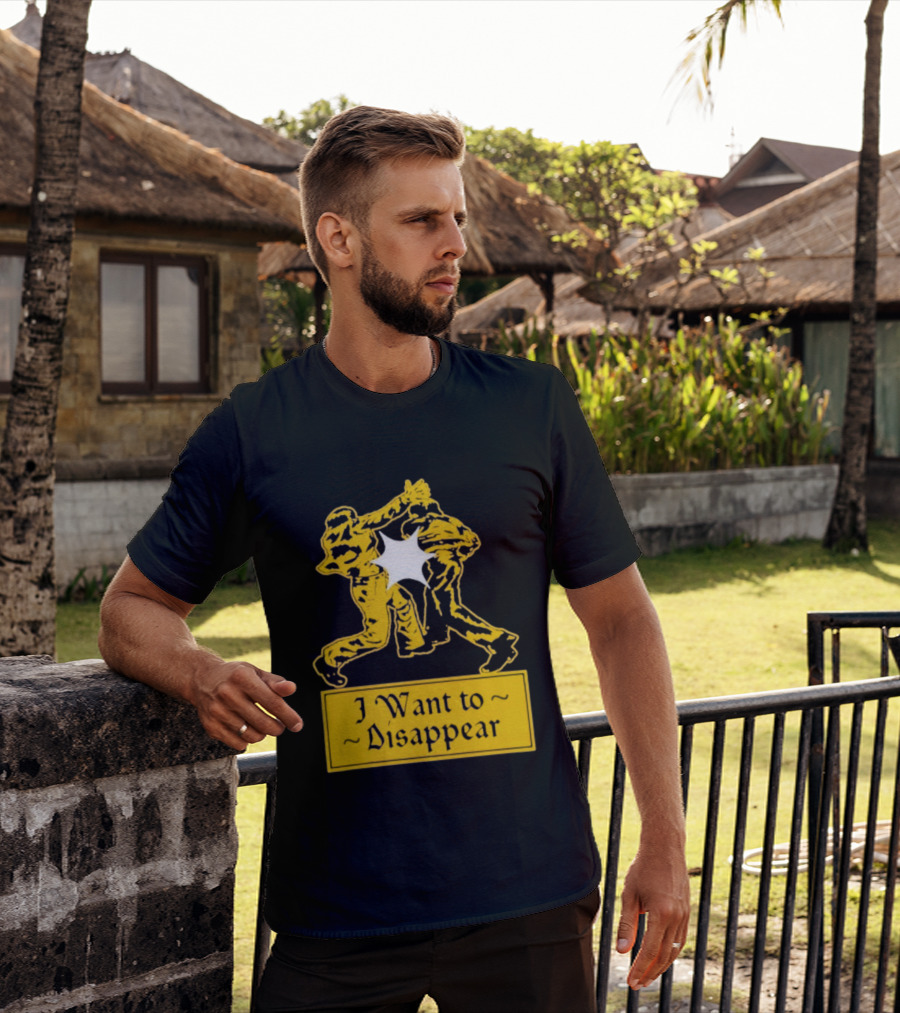 I Want To Disappear The Smiths Fighting Men Music Album T-Shirt