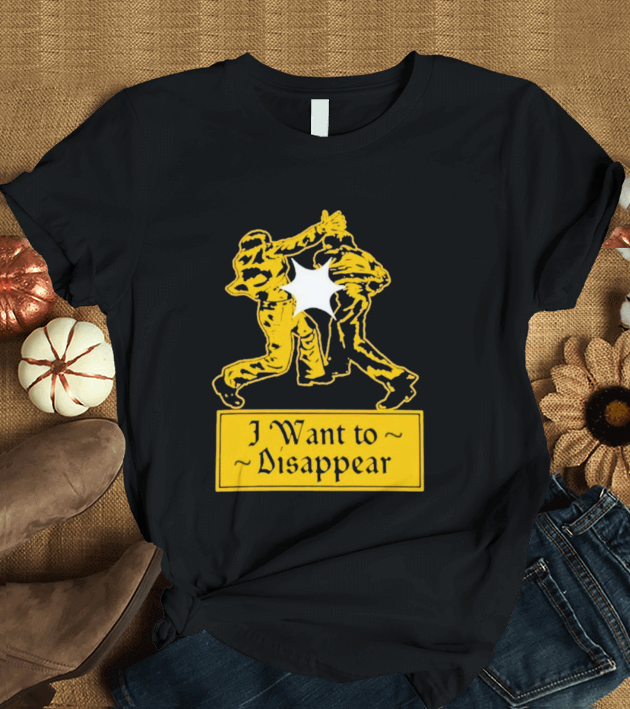 I Want To Disappear The Smiths Fighting Men Music Album T-Shirt