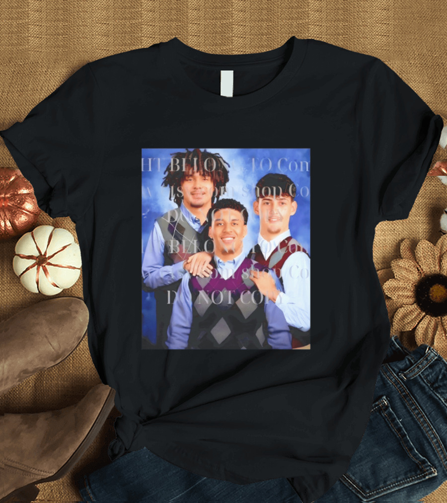 Yaxel Lendeborg Elliot Cadeau Aday Mara Step Brothers Basketball Photo T-Shirt