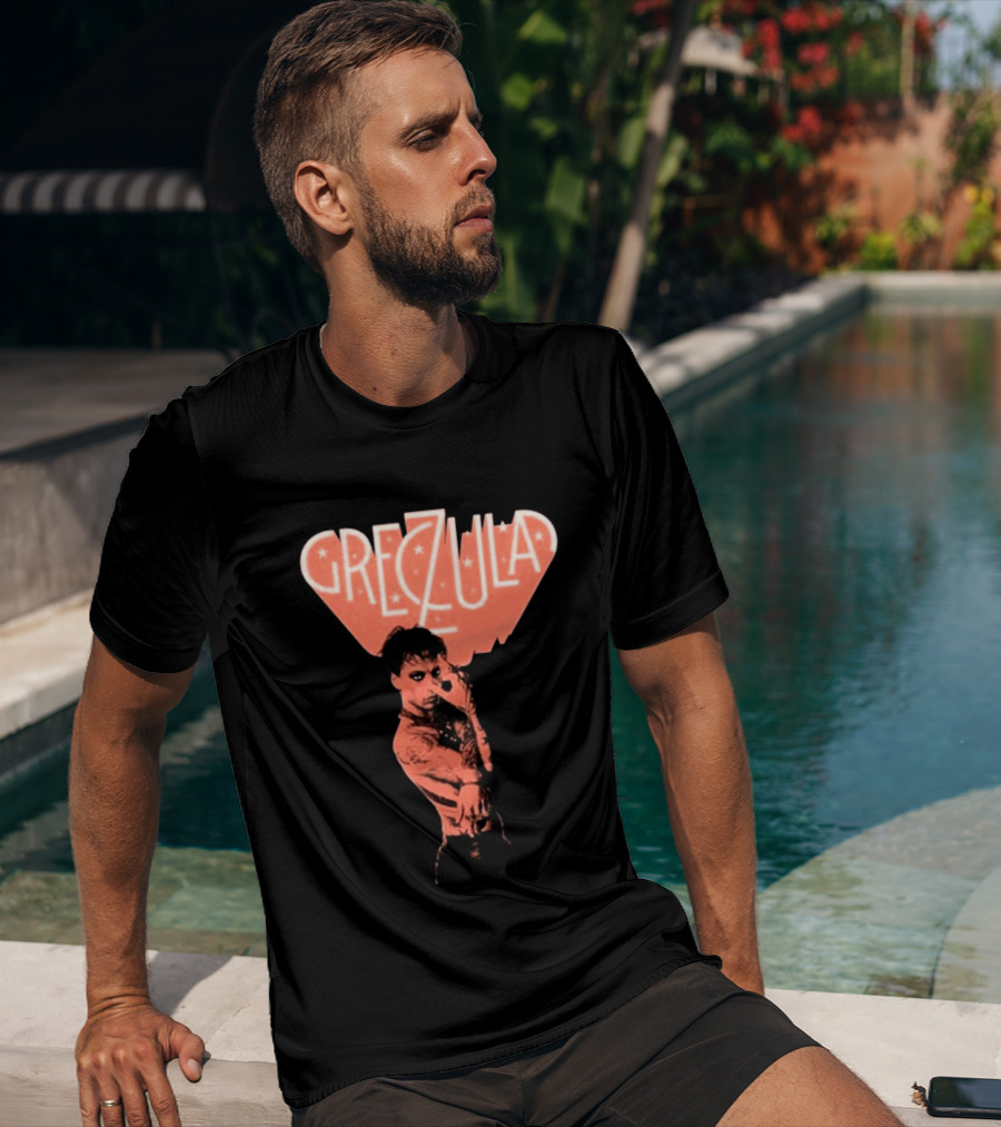 Greczula Tour Tattooed Performer With Edgy T-Shirt