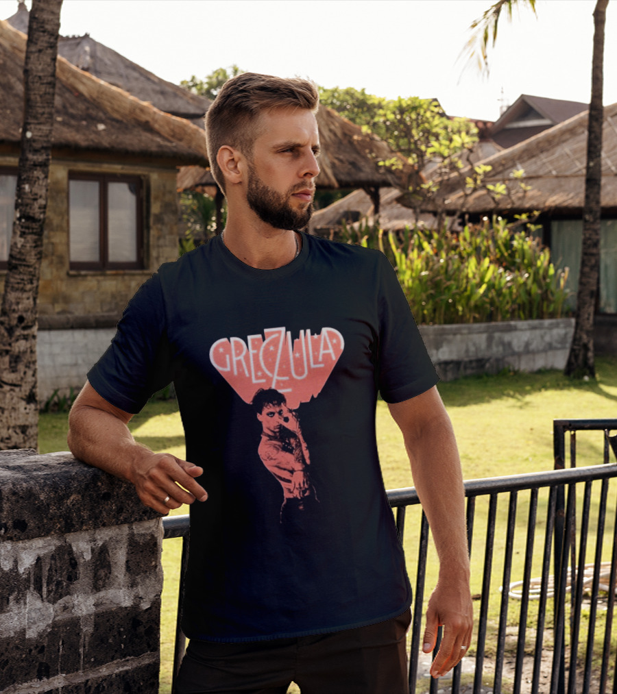 Greczula Tour Tattooed Performer With Edgy T-Shirt