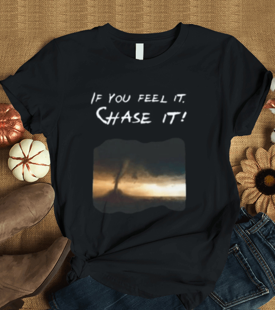 If You Feel It Chase It Beryl Hurricane Anime 2024 T-Shirt