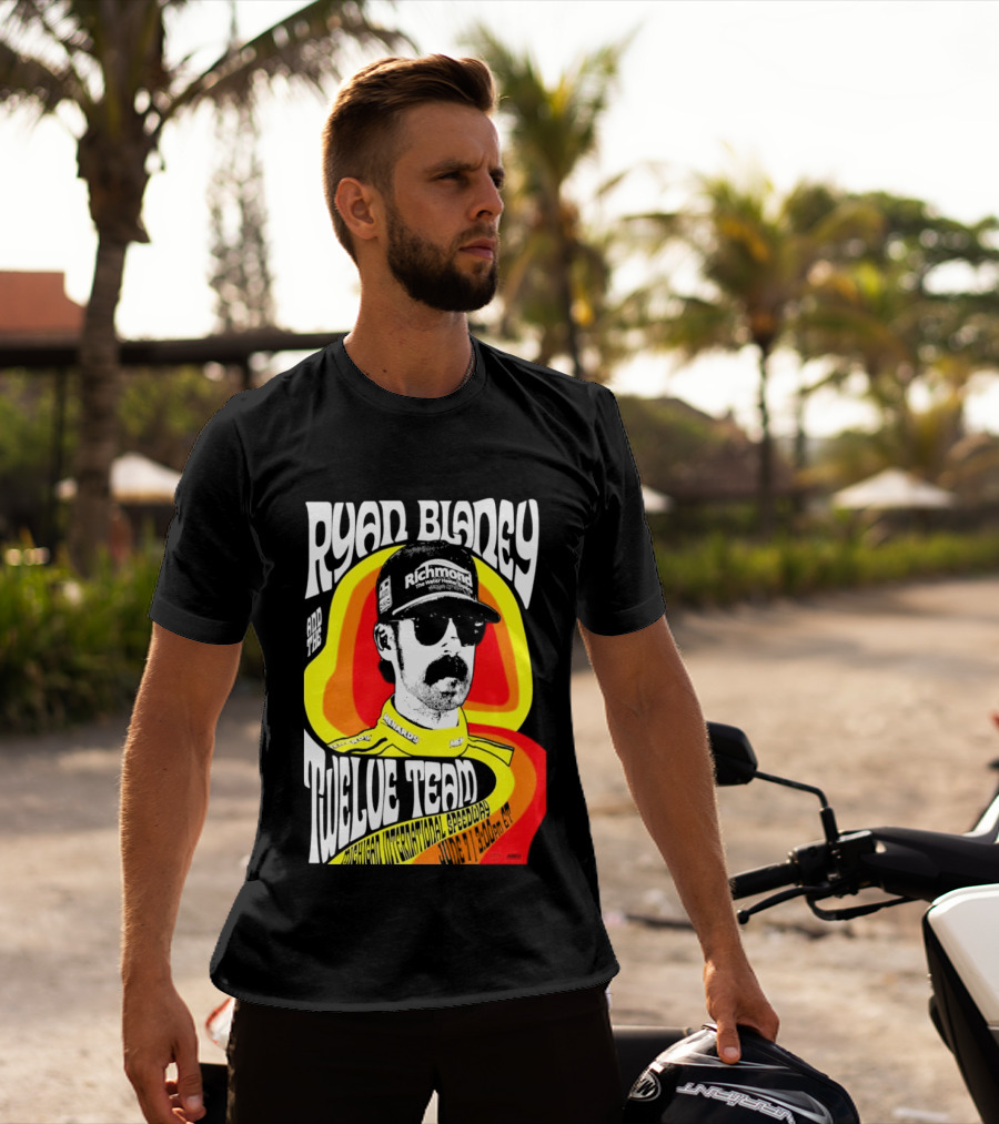 Ryan Blaney 12 Tribute Team Michigan International Speedway June 7 2026 T-Shirt