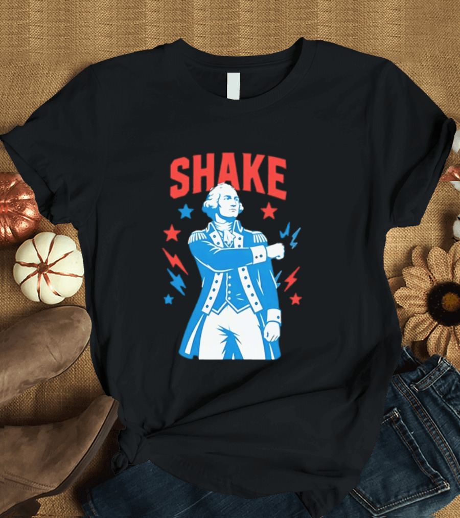 Shake And Bake George Washington America Drinking T-Shirt