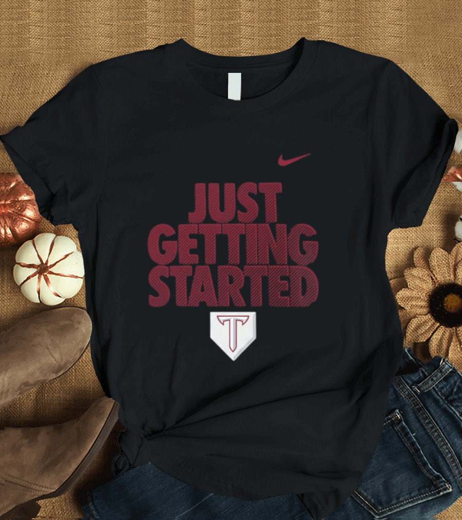 Nike Troy Trojans Just Getting Started T-Shirt