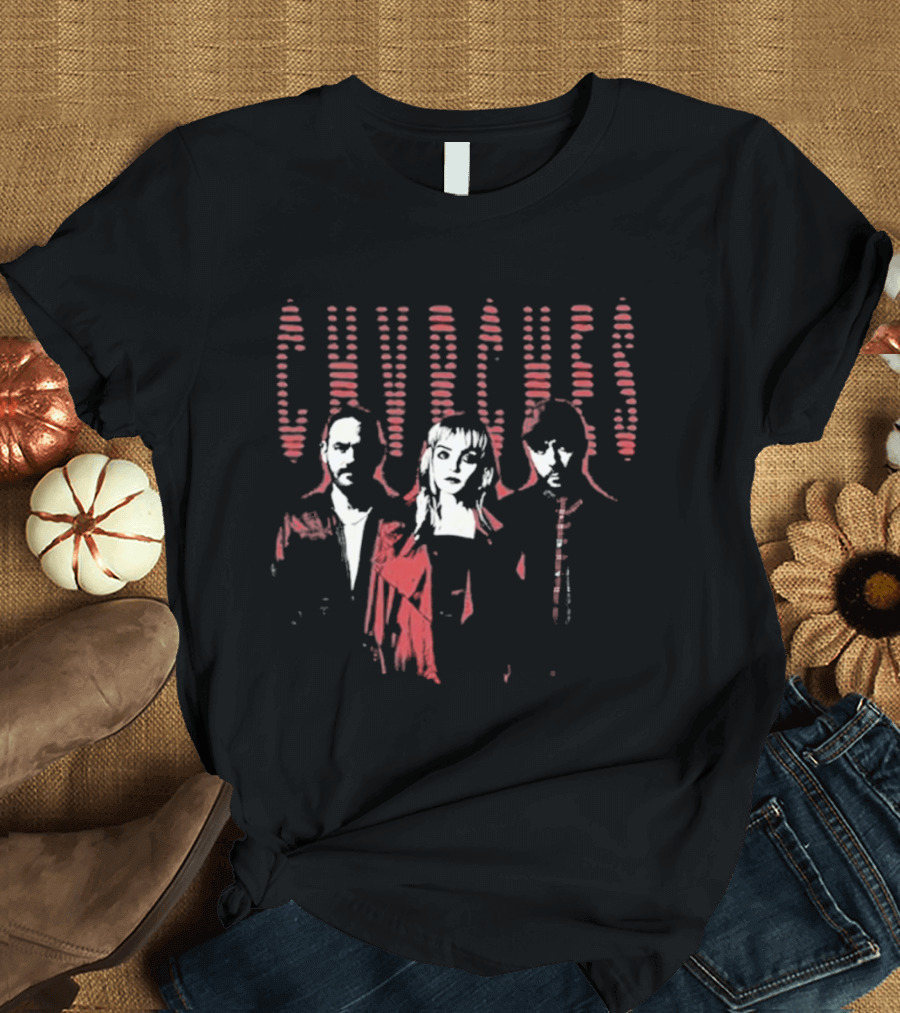 CHVRCHES Band Member Red T-Shirt