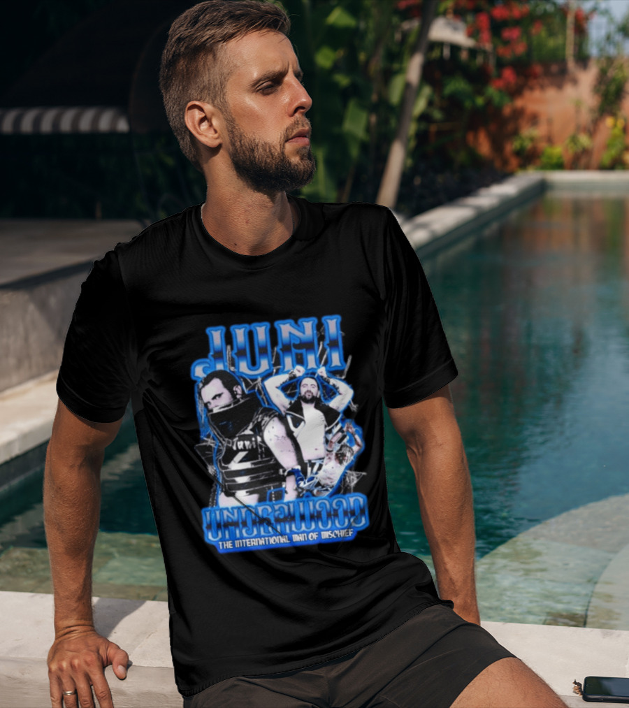 Juni Underwood The International Man Of Mischief T-Shirt