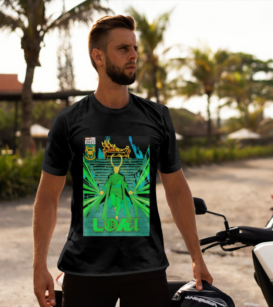 Marvel Studios Loki 2023 Season 2 God Comic T-Shirt