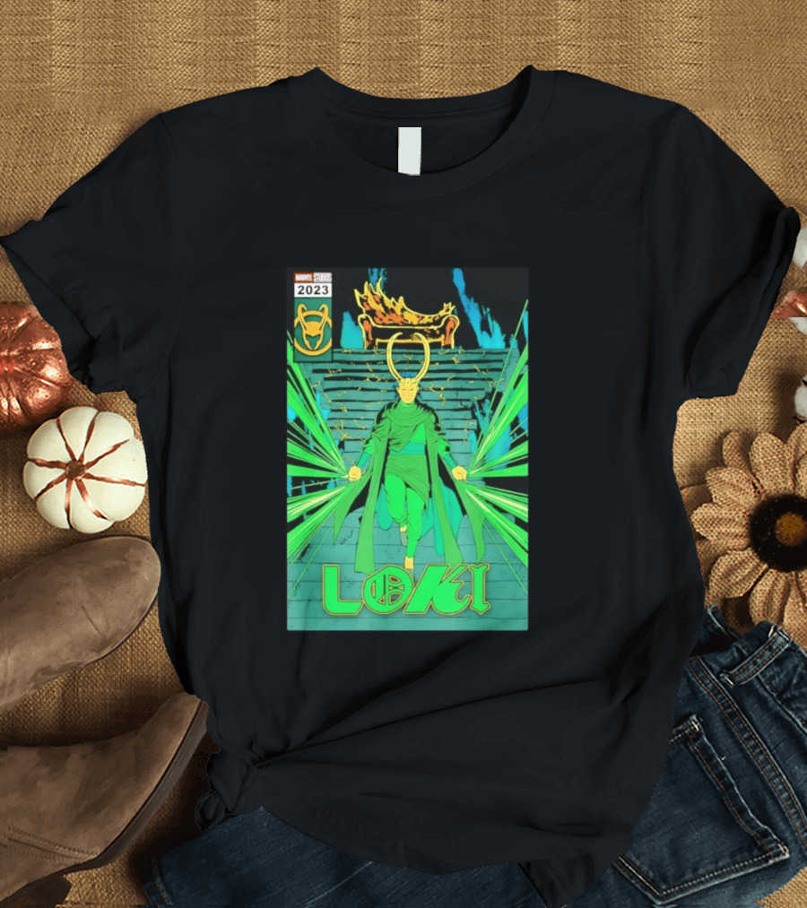 Marvel Studios Loki 2023 Season 2 God Comic T-Shirt