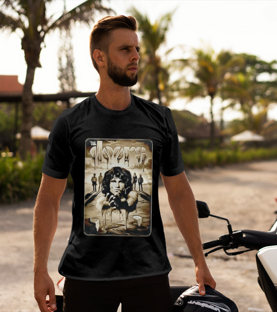 The Doors Break On Through Salvador Dali Style Jim Morrison T-Shirt