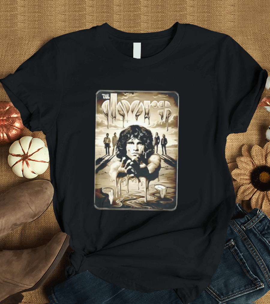 The Doors Break On Through Salvador Dali Style Jim Morrison T-Shirt