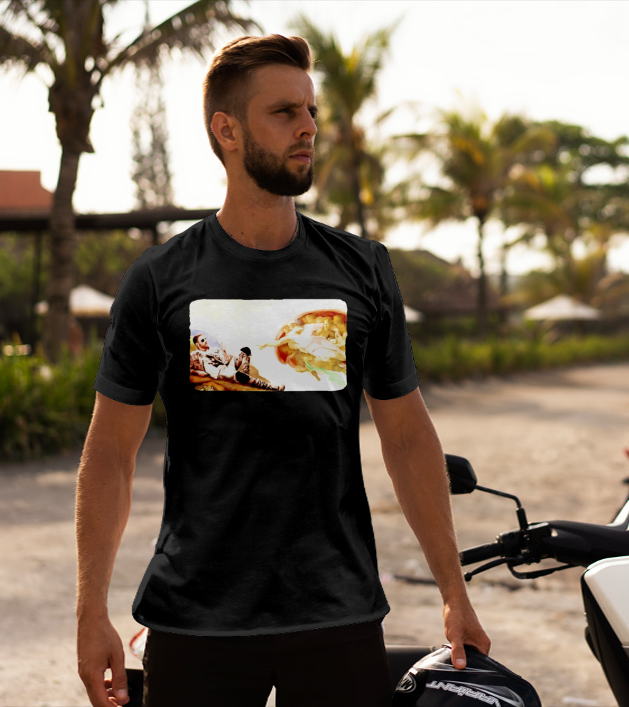 AEW Orange Cassidy The Creation Of Adam T-Shirt