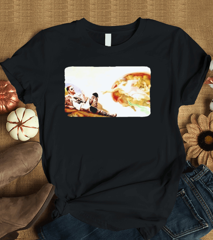 AEW Orange Cassidy The Creation Of Adam T-Shirt